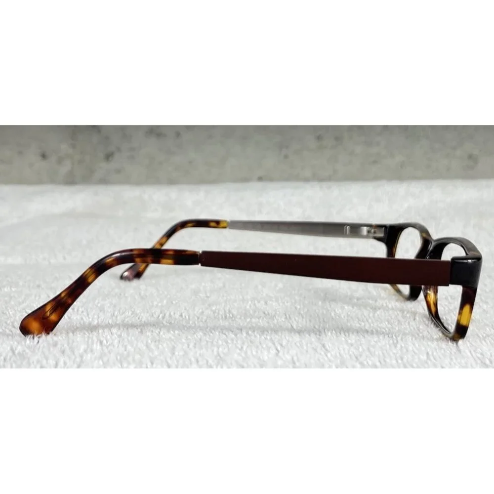On-Guard OG-143 Rectangular Tortoise Z87-2+ Safety Eyeglasses Frames 52-16-145 - Picture 2 of 8